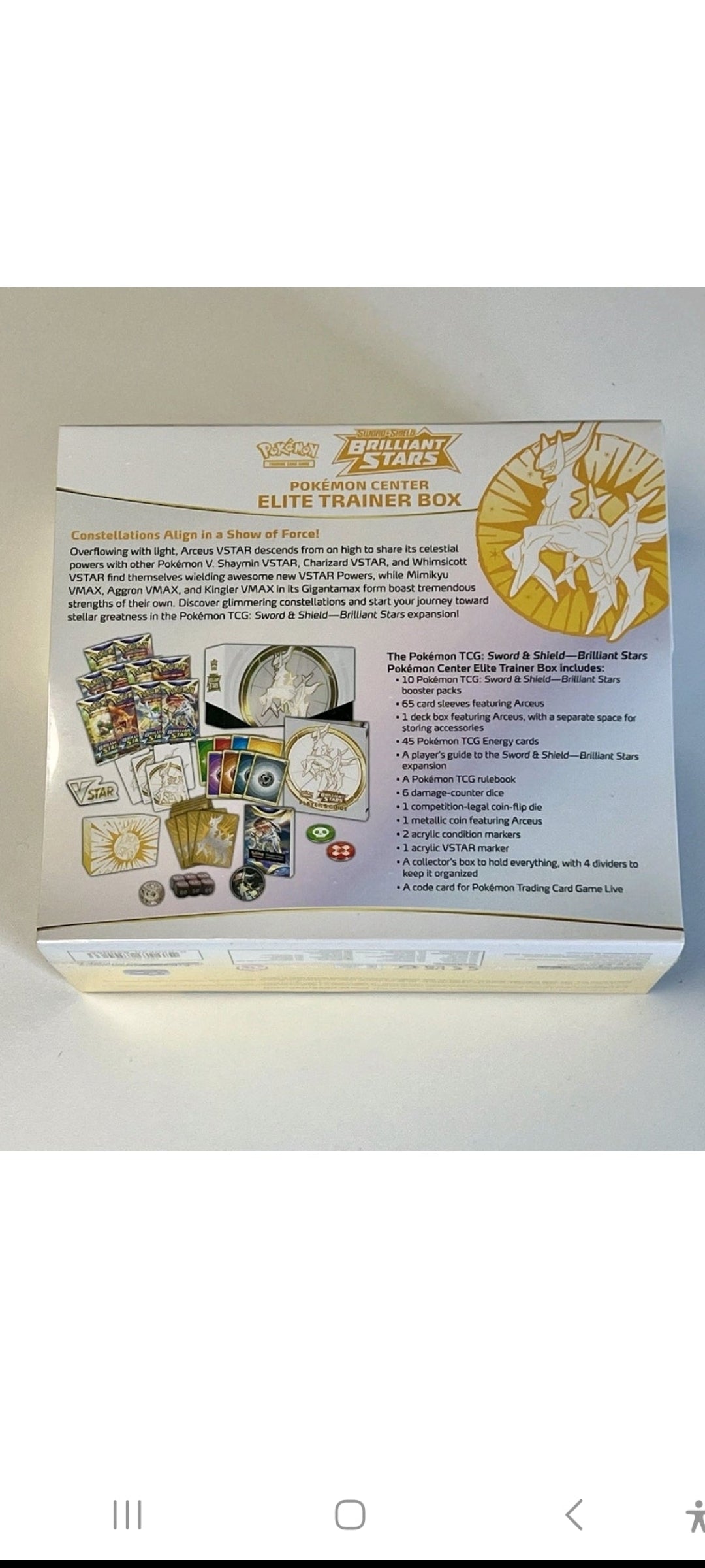 brilliant stars booster box pokemon center Pokmon TCG: Sword & Shield-Brilliant Stars Pokmon Center Elite Trainer Box